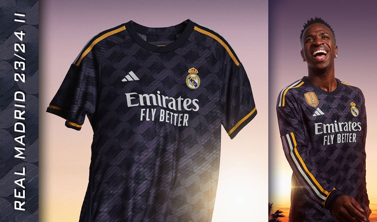 Create Custom Real Madrid CF Jersey 2023 2024 Cup II With Your Name And